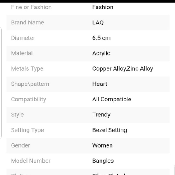 Double Peach Heart Of Love Open Bangle Adjusts - Picture 4 of 6